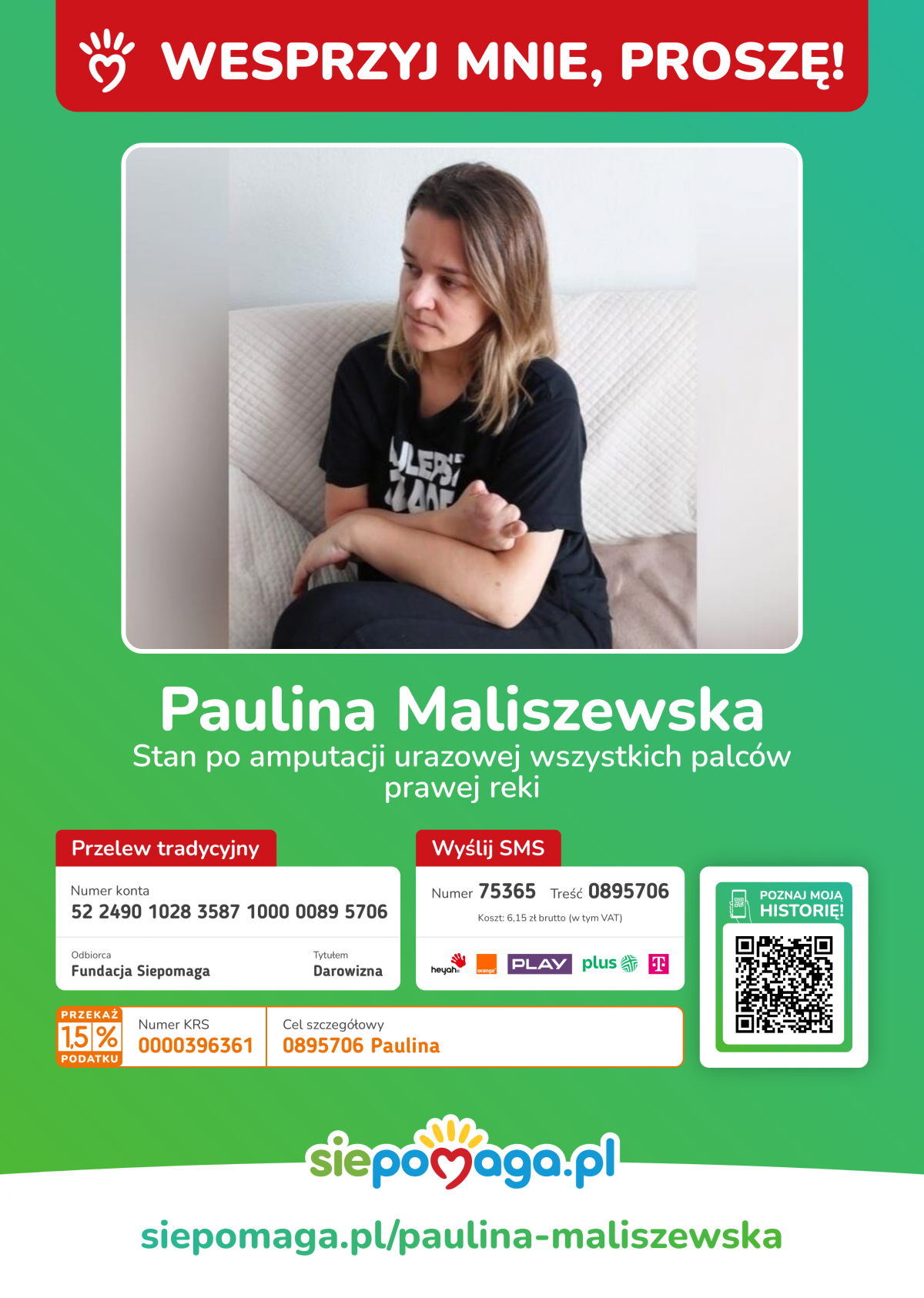 https://www.siepomaga.pl/paulina-maliszewska https://www.siepomaga.pl/paulina-maliszewska